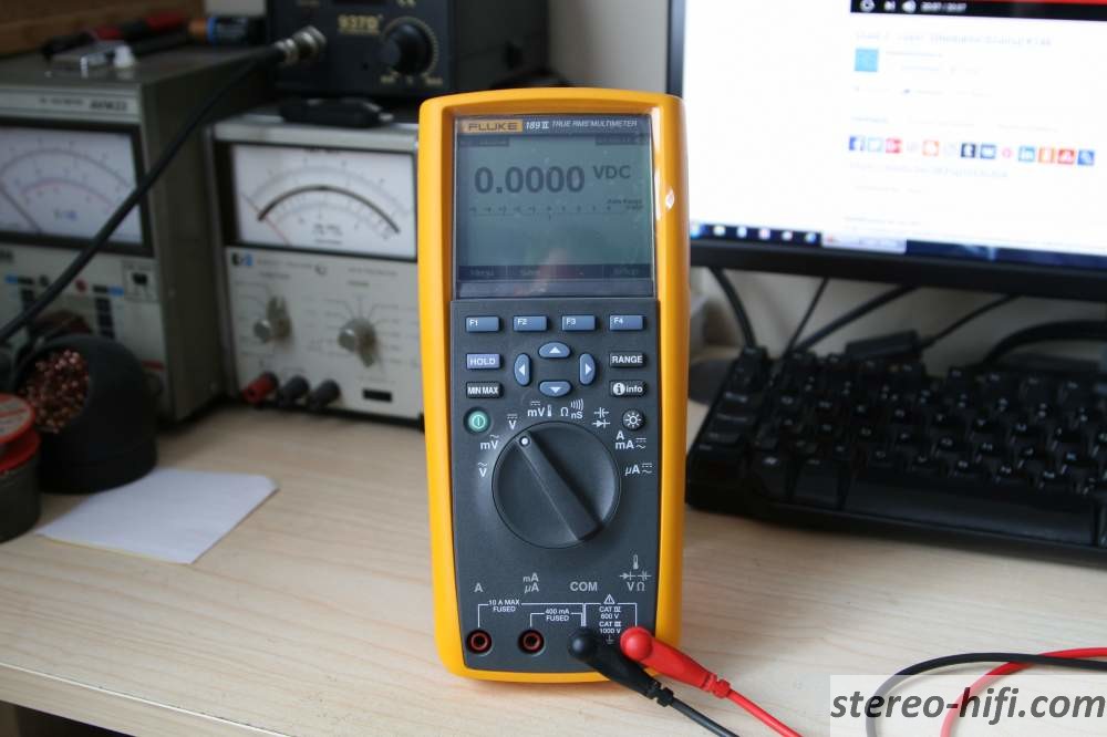 FLUKE 189 II digital multimeter stereohifi